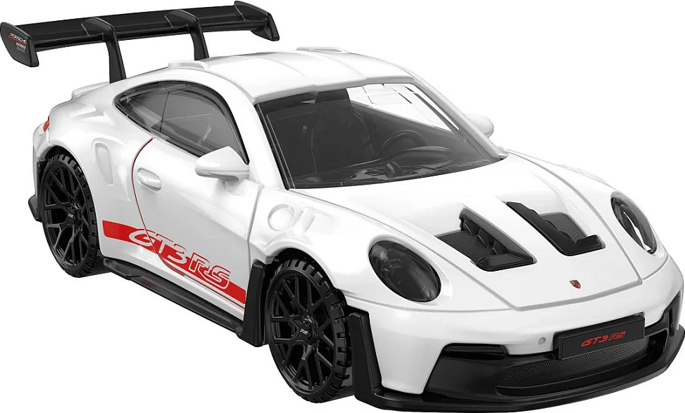 Vetura lodër Jamara Porsche 911 GT3 RS 1:43, metal/plastikë, e bardhë