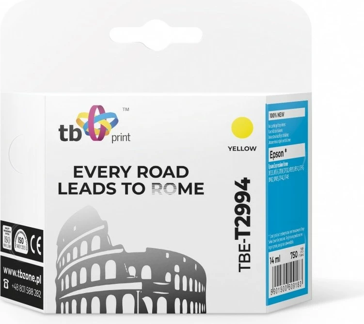 Toner TB Print TBE-T2994 për Epson XP235/XP245/XP247/XP332/XP335/XP342/XP345/XP432/XP435/XP442/XP445, e verdhë