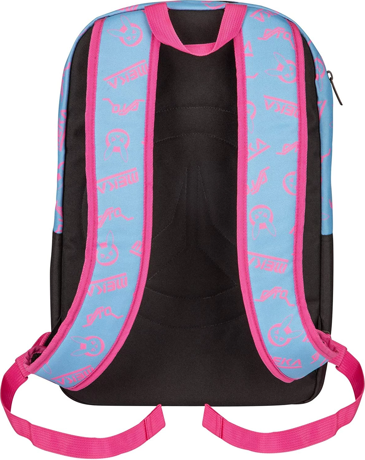 Çantë shpine Jinx Overwatch D.Va Splash, blu e hapur/rozë