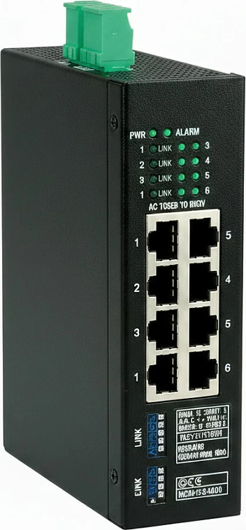 Switch industrial Gigabit ROLINE Industrie, 8x RJ-45, i zi