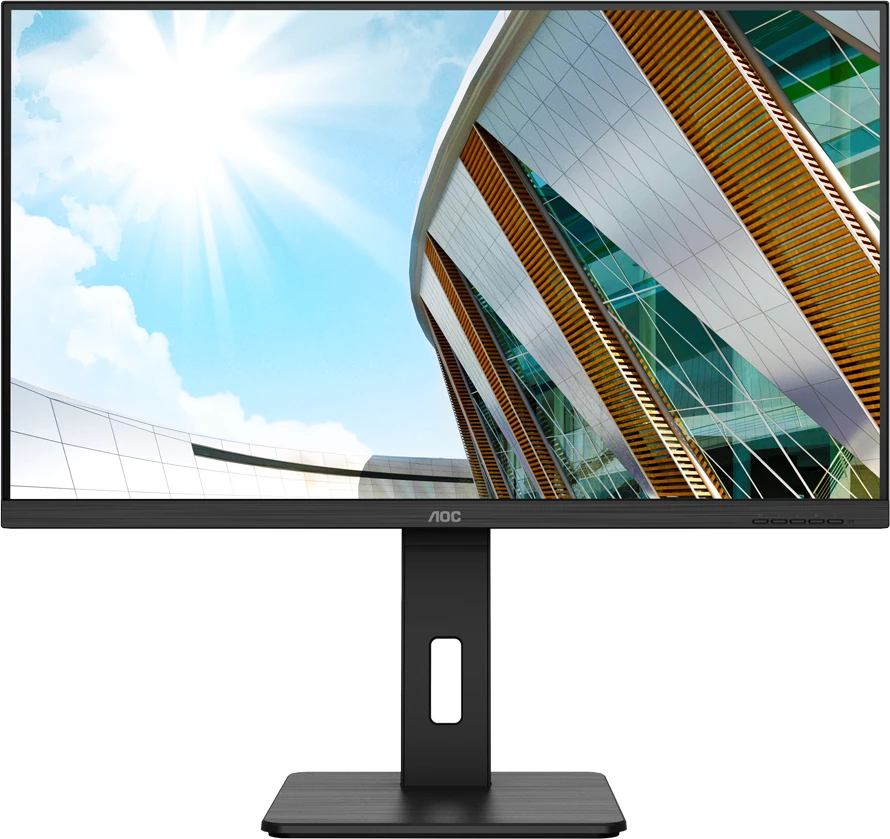 Monitor AOC U32P2 31.5" 4K UHD 3840x2160 60Hz, i zi, me altoparlantë 2x3W