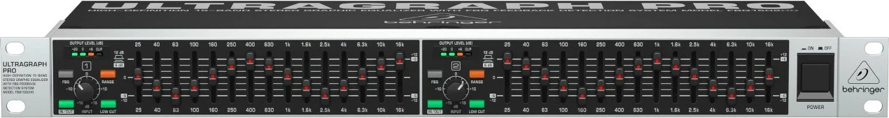 Ekuilajzues grafik Behringer FBQ1502HD, i zi