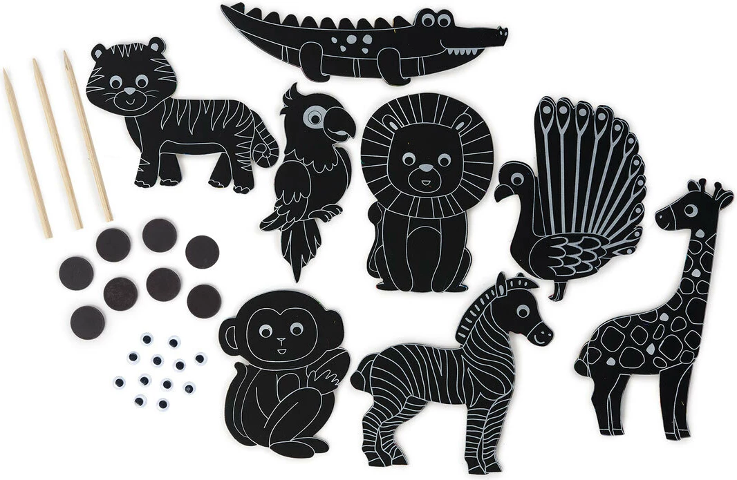 Early Learning Centre Scratch Art Magnets
