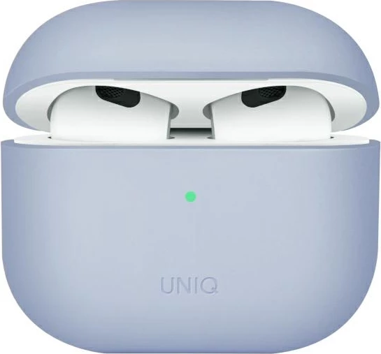 Mbështjellës UNIQ Lino për AirPods 3, silikon, blu