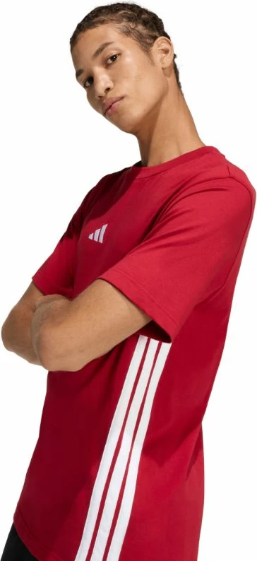 Maicë për meshkuj adidas Essentials 3-Stripes KD4865, e kuqe