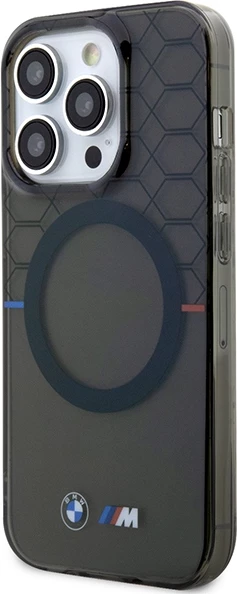 Mbështjellës BMW Pattern MagSafe për iPhone 13 Pro / 13, Gri