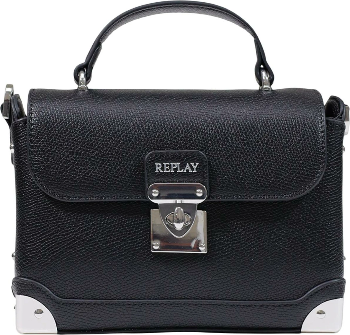 Çantë krahu Replay FW01A2.000.A7243S për femra, e zezë
