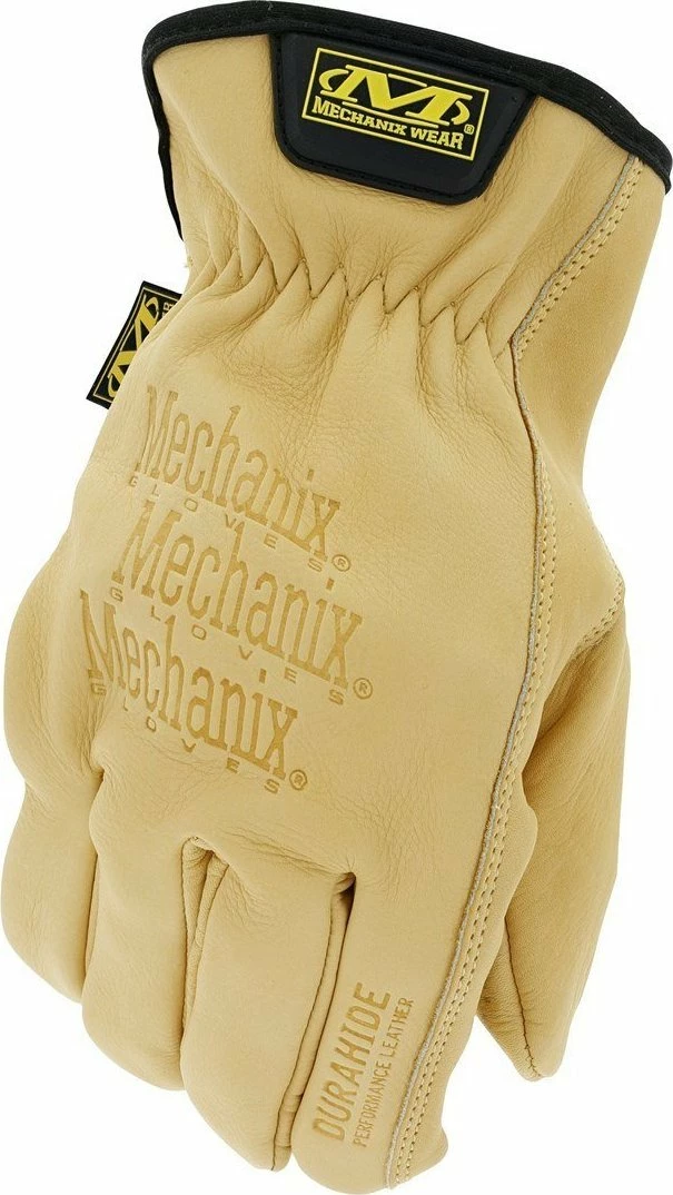 Dorëza pune Mechanix Wear Durahide Cow Driver, lëkurë DRY, XL, kafe, 1 copë