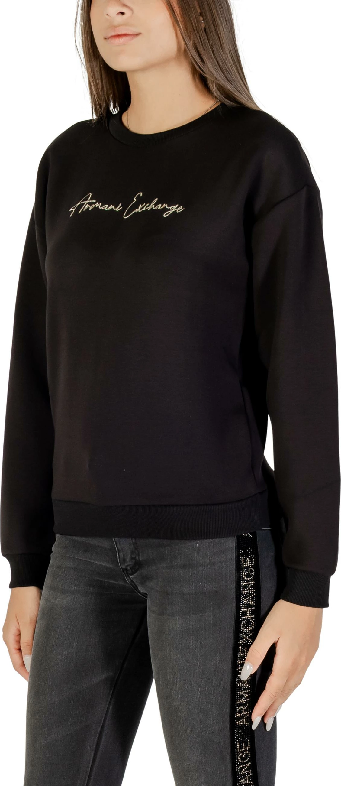 Duks për femra Armani Exchange XW000835 AF13397, i zi me ar [Madhësia: XS]