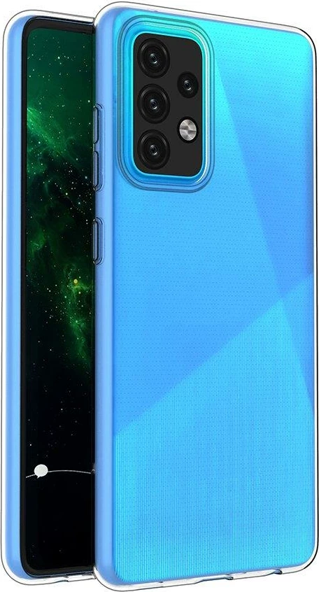 Mbështjellës Hurtel Ultra Clear 0.5mm për Realme C21, Transparent