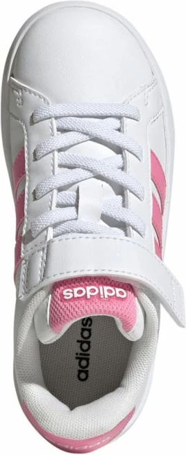 Atlete fëmijë adidas Grand Court 3.0 JP9371, të bardha dhe rozë