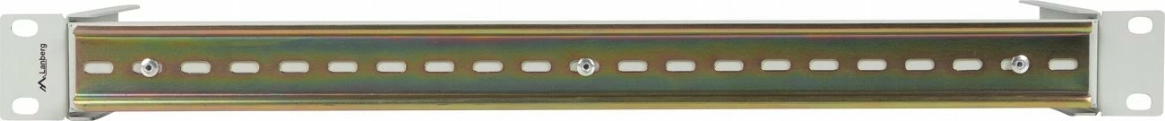 Shinë montimi DIN TS-35 Lanberg AK-1801-S, 1U 19\", gri