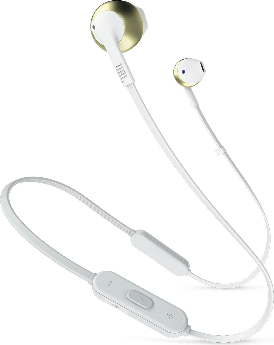 Kufje JBL T205BT, Bluetooth, in-ear, mikrofon, Champagne Gold