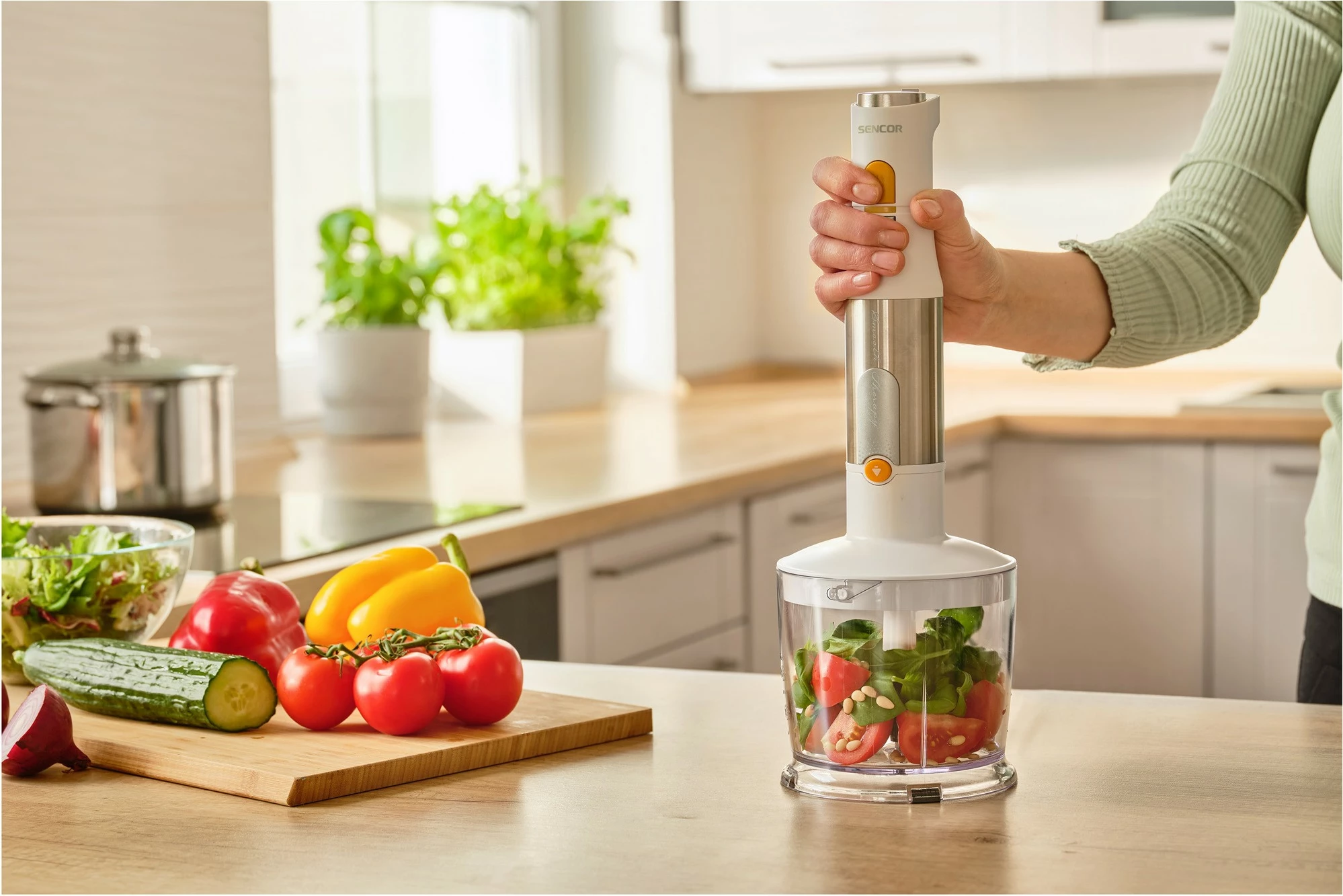 Blender Dore 5n1 Sencor SHB 6301WH, i bardhë