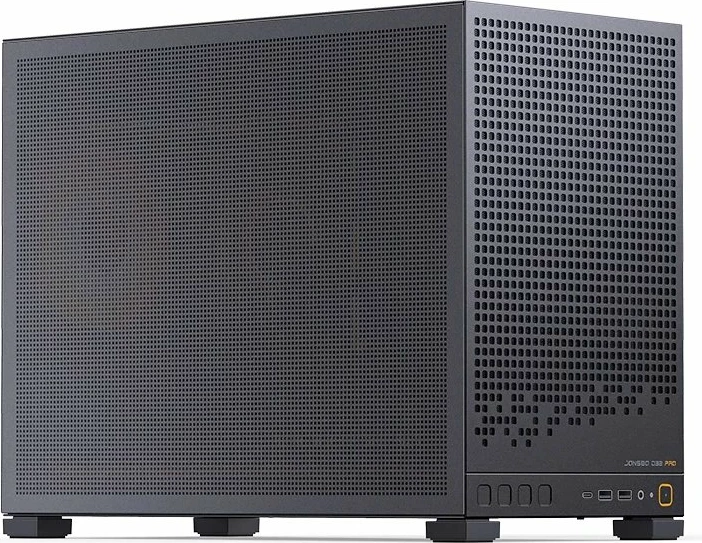 Kasë Jonsbo D32 Pro Mesh, Mini Tower, Micro-ATX/Mini-ITX, USB-C, e zezë