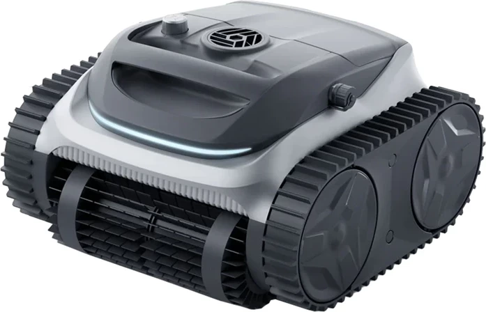 Robot pastrimi pishine Bublue C10-WH-EU 5200mAh, 120min, 80m², filtër 180µm, gri/e zezë, set