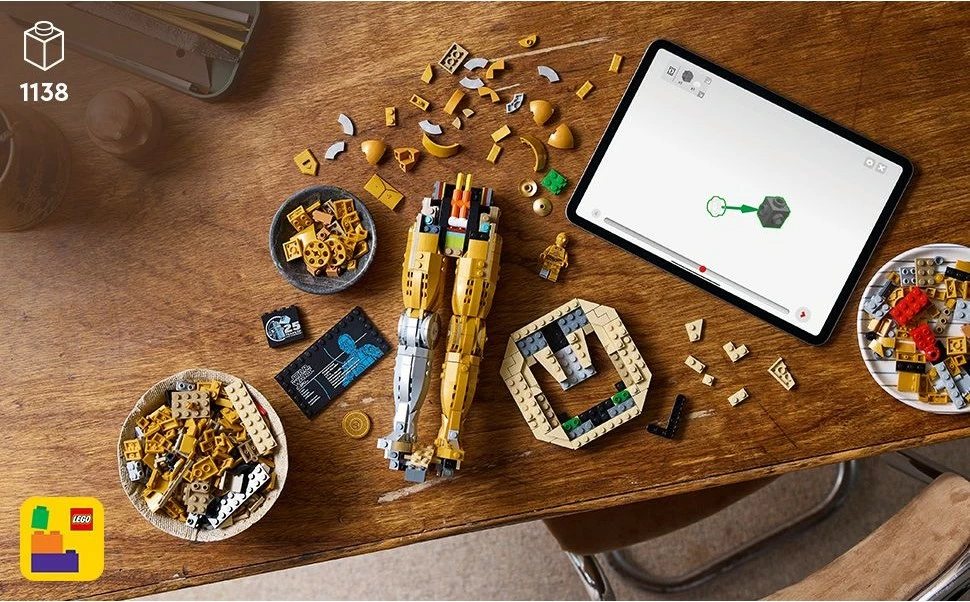 Set ndërtimi LEGO Star Wars C-3PO 75398, 1138 pjesë, multikolor