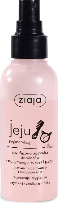 Kondicioner dyfazësh pa shpëlarje për femra Ziaja Jeju mango kokosi papaja 125ml