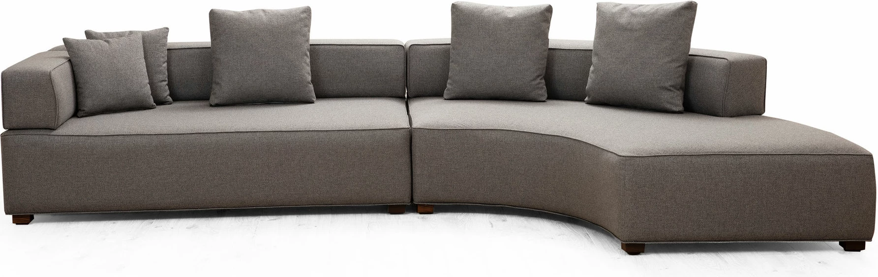 Këndollë Atelier del Sofa, Gondol-1 (L3-CHL), ngjyrë gri