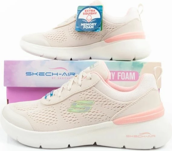 Atlete për femra Skechers, bezhë