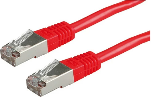 Kabllo rrjeti VALUE Cat.6 S/FTP (PiMF) Patch Cord, 10 m, e kuqe