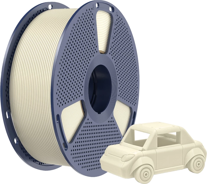 Filament PETG për printim 3D, Sunlu, PETG BW, fildish