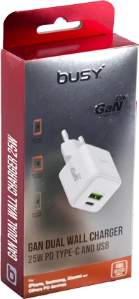 Busy Mbushes Gan per Prize Type-C / USB 25W