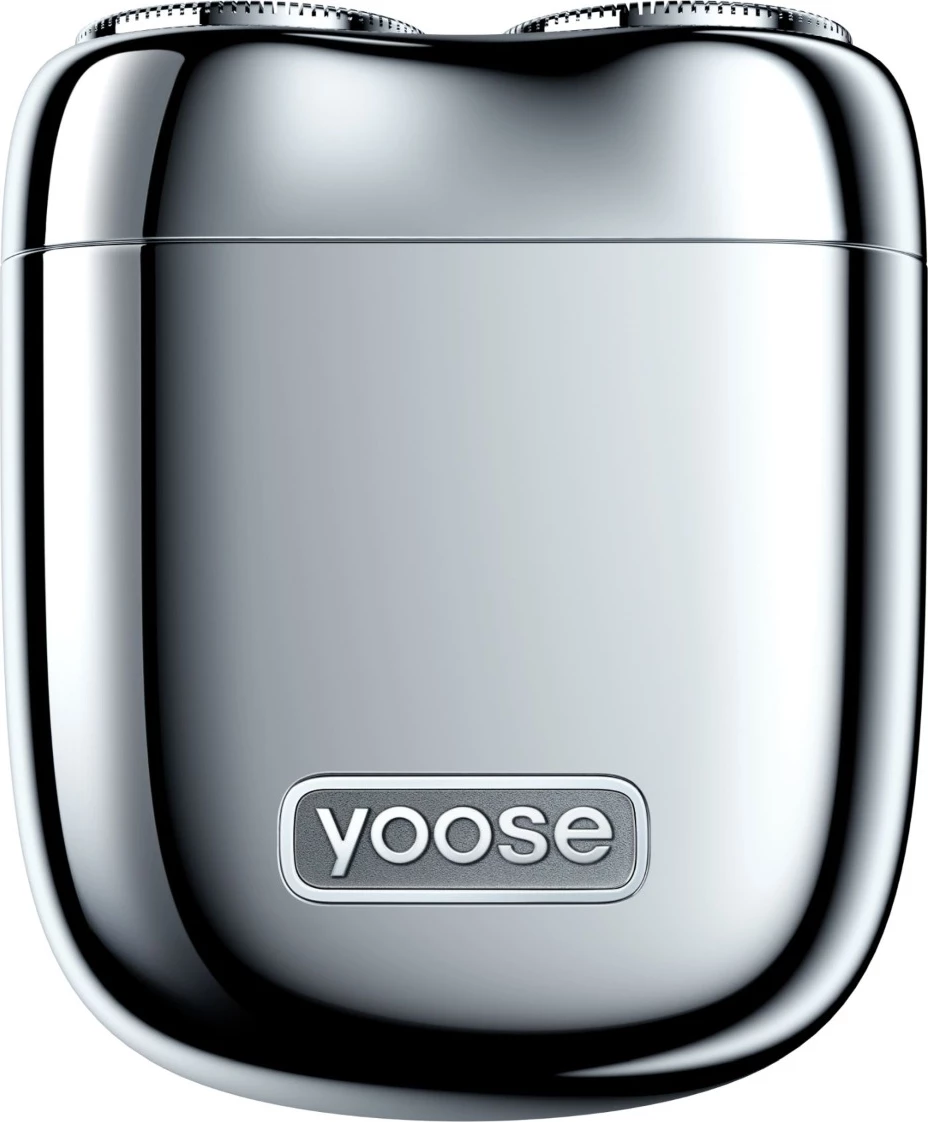 Makinë rroje Yoose Mini 2.0, IPX7, USB-C, 8000 rpm, Argjendtë, set me qese lëkure dhe kabllo
