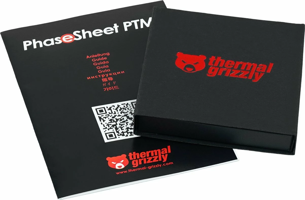 Termopad Thermal Grizzly PhaseSheet PTM TG-PS-50-40 40×50mm 0.2mm, gri, 1 copë