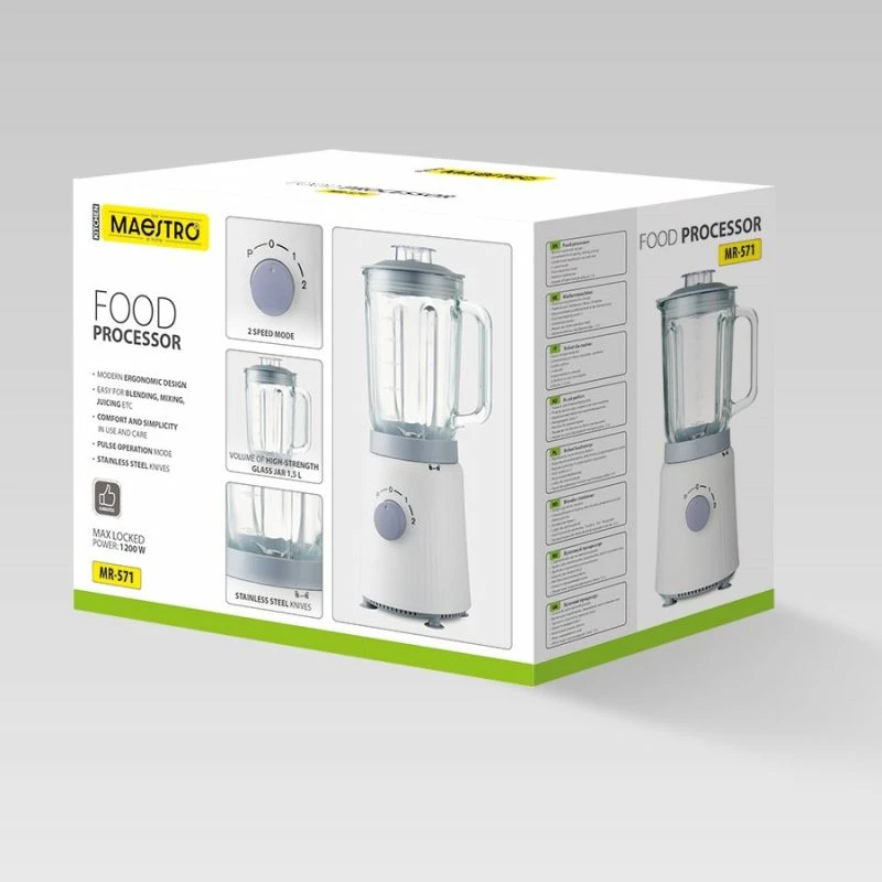 Blender jug MAESTRO MR-571, i bardhë