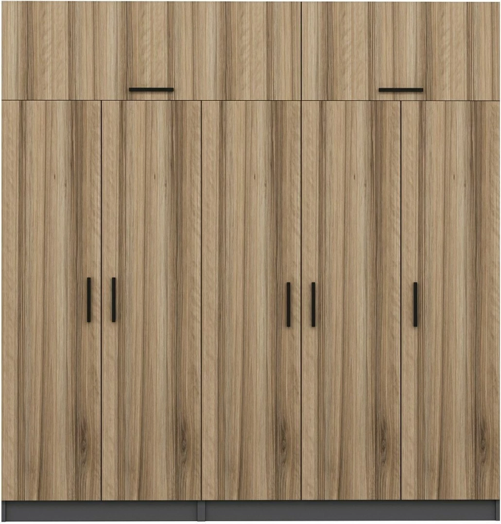 Dollap i madh për dhomë gjumi, ngjyrë Dore, Skye Decor, 5201