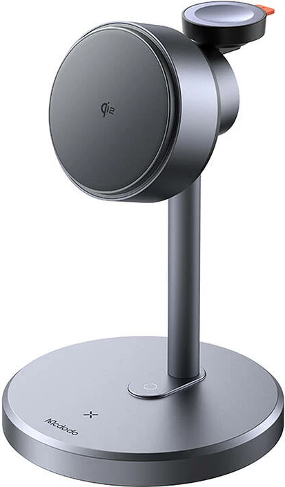 Karikues wireless 3-në-1 Mcdodo CH-2462, 15W Qi2, me karikues elektrik 33W, i zi