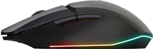 Maus pa tel Trust GXT 110 Felox, me dritë RGB, i zi