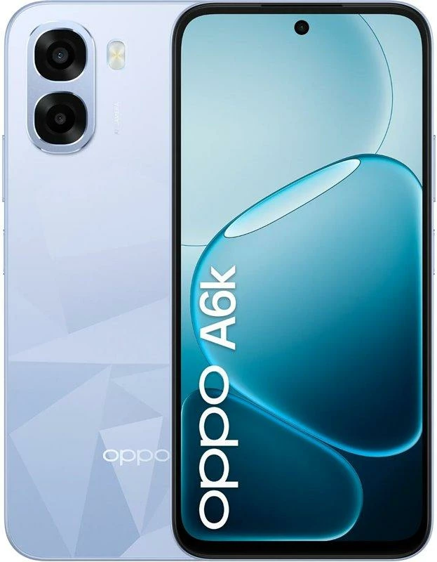 Celular OPPO A6k, 4GB, 256GB, 6.75", Crystal Blue