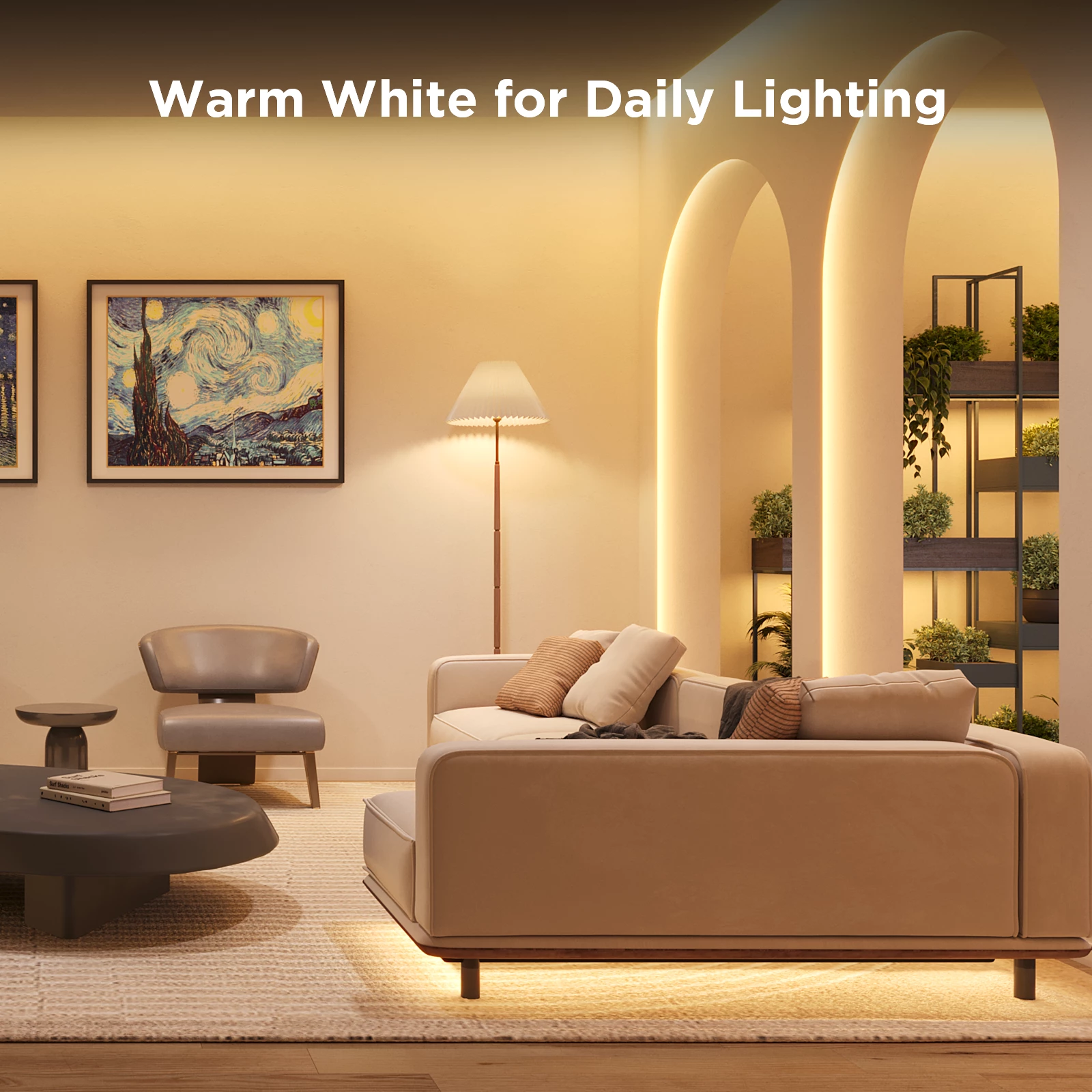 Shirit LED RGBIC Govee Strip Light S 3 m, Wi‑Fi