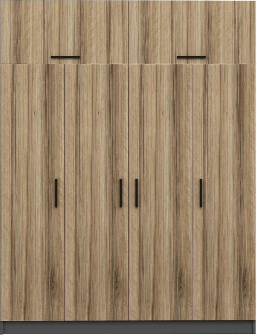 Dollap Skye Decor, ngjyrë dore, 180x235x52cm