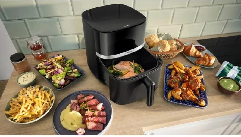 Fritezë me ajër Bosch Serie 4 MAF462B0, e zezë