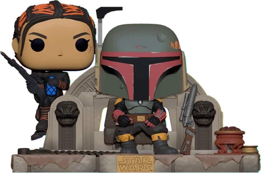 Figurinë koleksionuese Funko Pop Moment Star Wars The Mandalorian Boba Fett & Fennec Shand