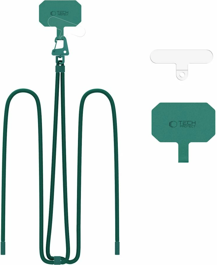 Rrip crossbody për celular Tech-Protect C5S, i gjelbër