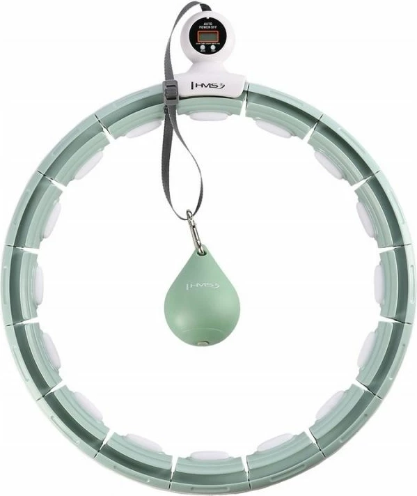 Hula hop me numërues HMS HHM15 me top graviteti, set me rrip BR163 të kuq