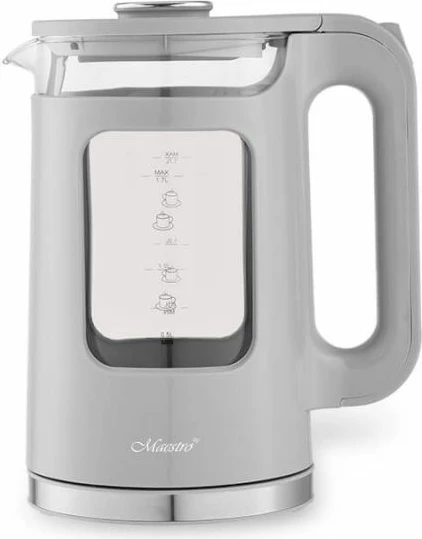 Çajnik elektrik MAESTRO MR-065-GREY 1.7L, gri