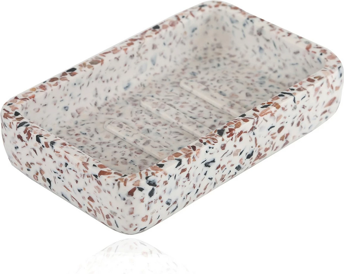 Enë për sapun mozaik, e bardhë, Evila Originals