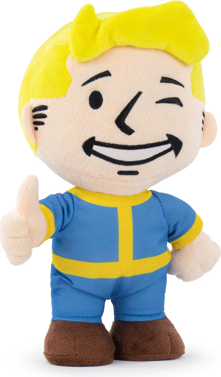 Pelush Barrado Fallout Vault Boy 26 cm, blu/verdhë