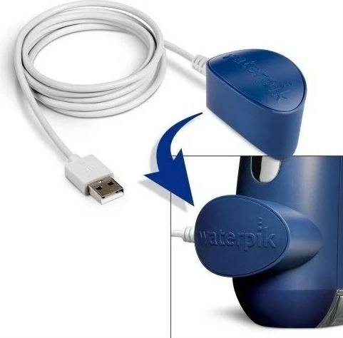 Irigator dhëmbësh Waterpik WP-583, pa kabllo, 207ml, ngjyrë kaltër