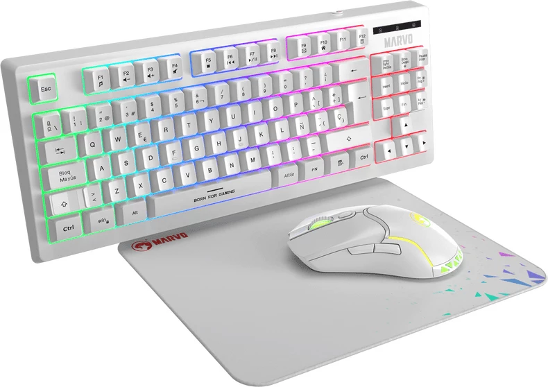 Set 3 në 1 MARVO CM310 WH EN