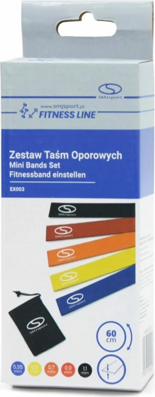 Atlete për stërvitje Yakimasport, Set rezistencë SMJ EX003 5 copë