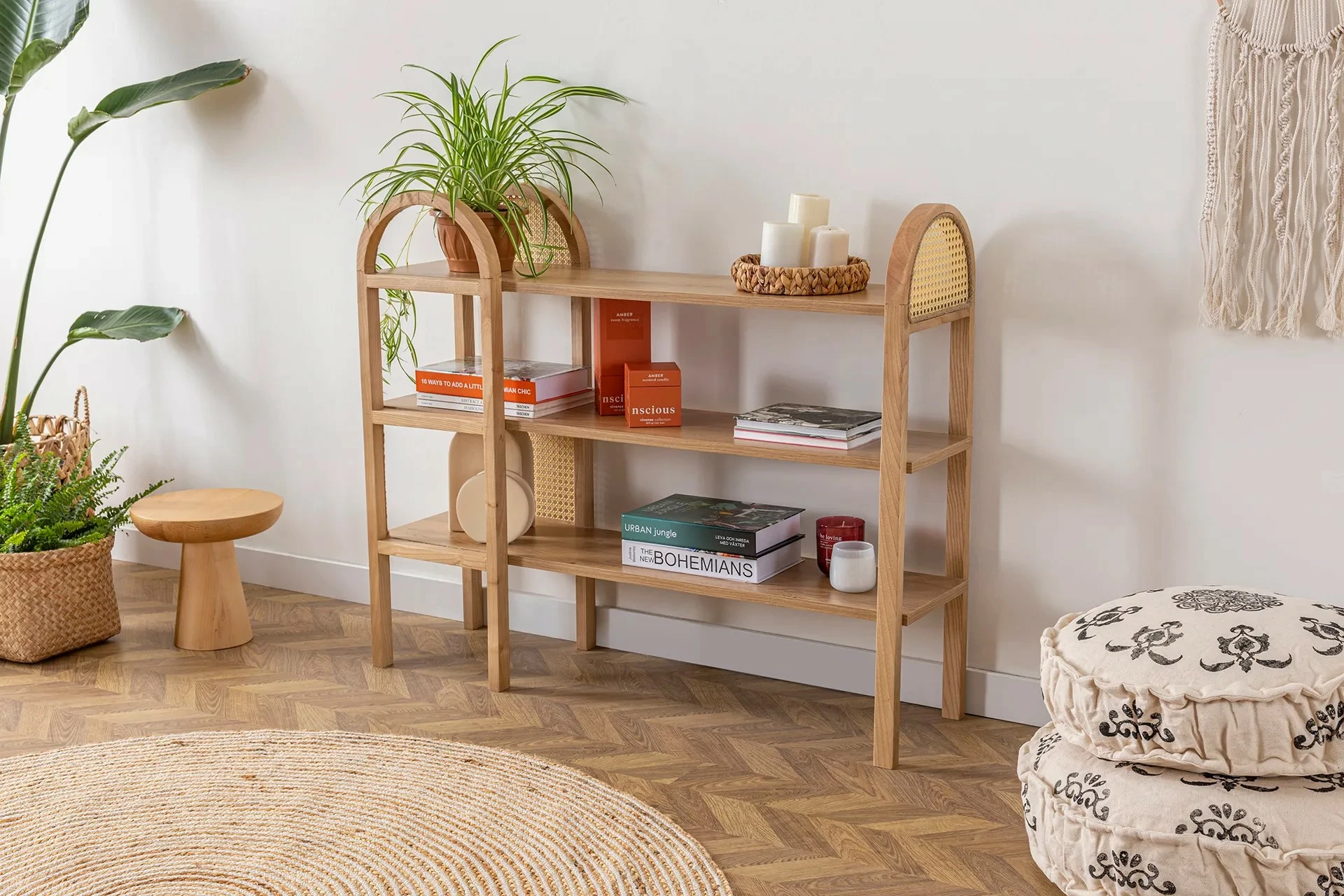 Komodë Hanah Home, Nala 90, ngjyrë natyrale