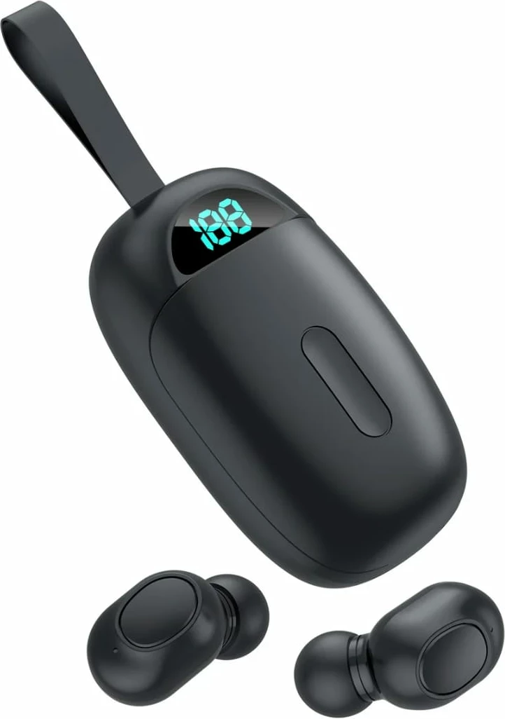 Kufje Wireless TWS me Ekran Dixhital dhe Kontroll Inteligjent