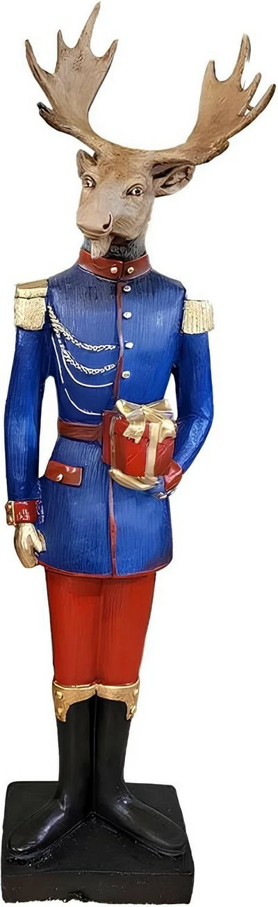 Objekt dekorativ Evila Originals, blu e kuqe, CY0707