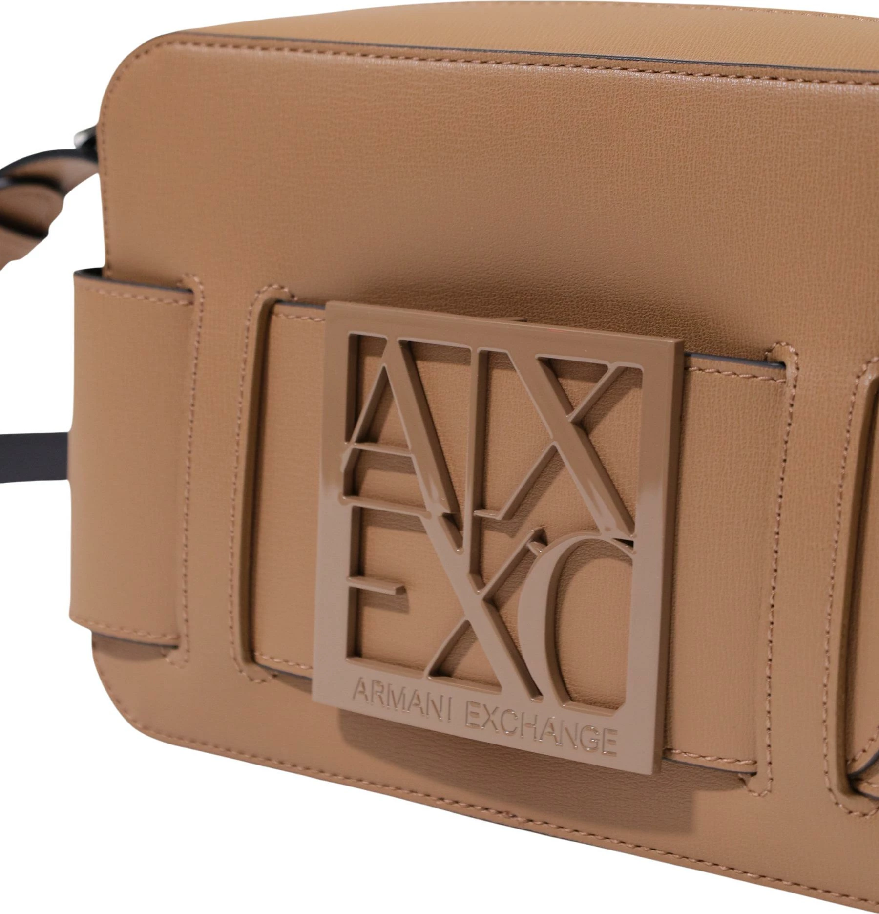 Çantë krahu për femra Armani Exchange 942699 0A874, bezhë e çelët